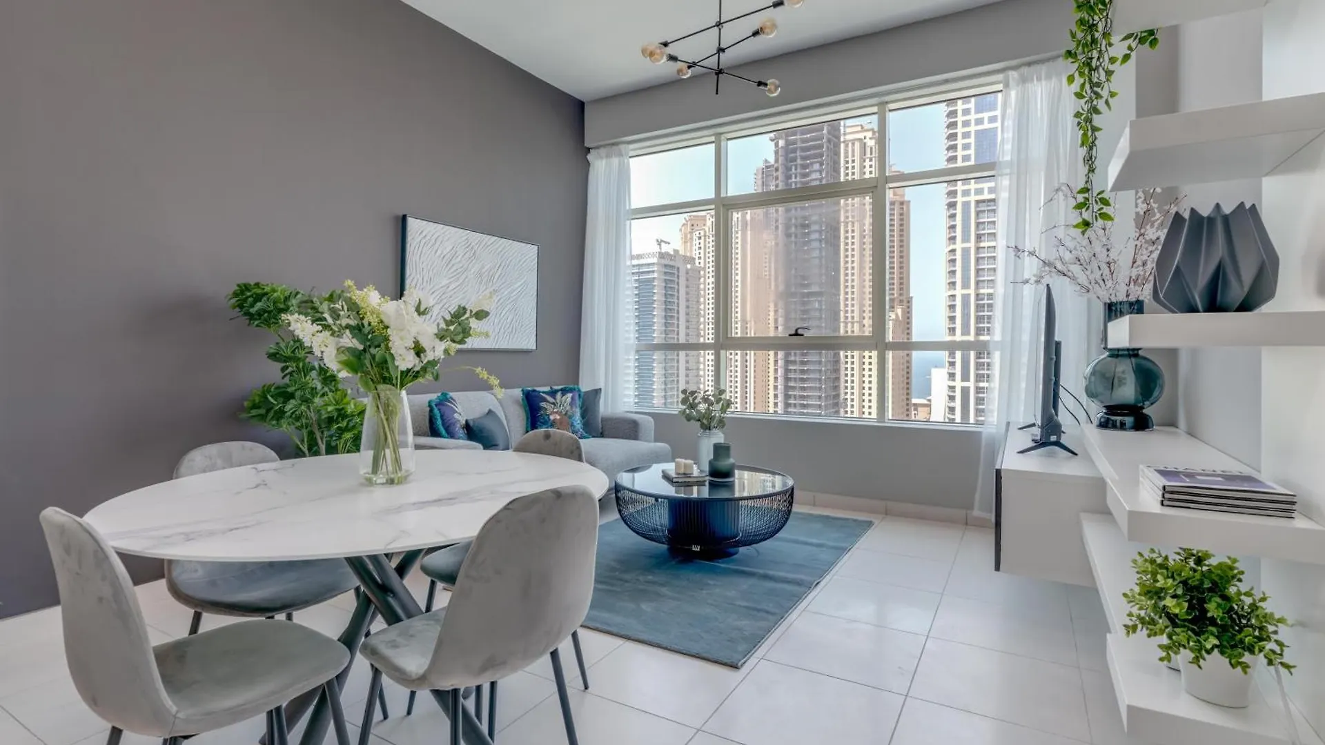 Marina View Tower A - Stunning Full Marina View Across Jbr Beach Dubai Apartment